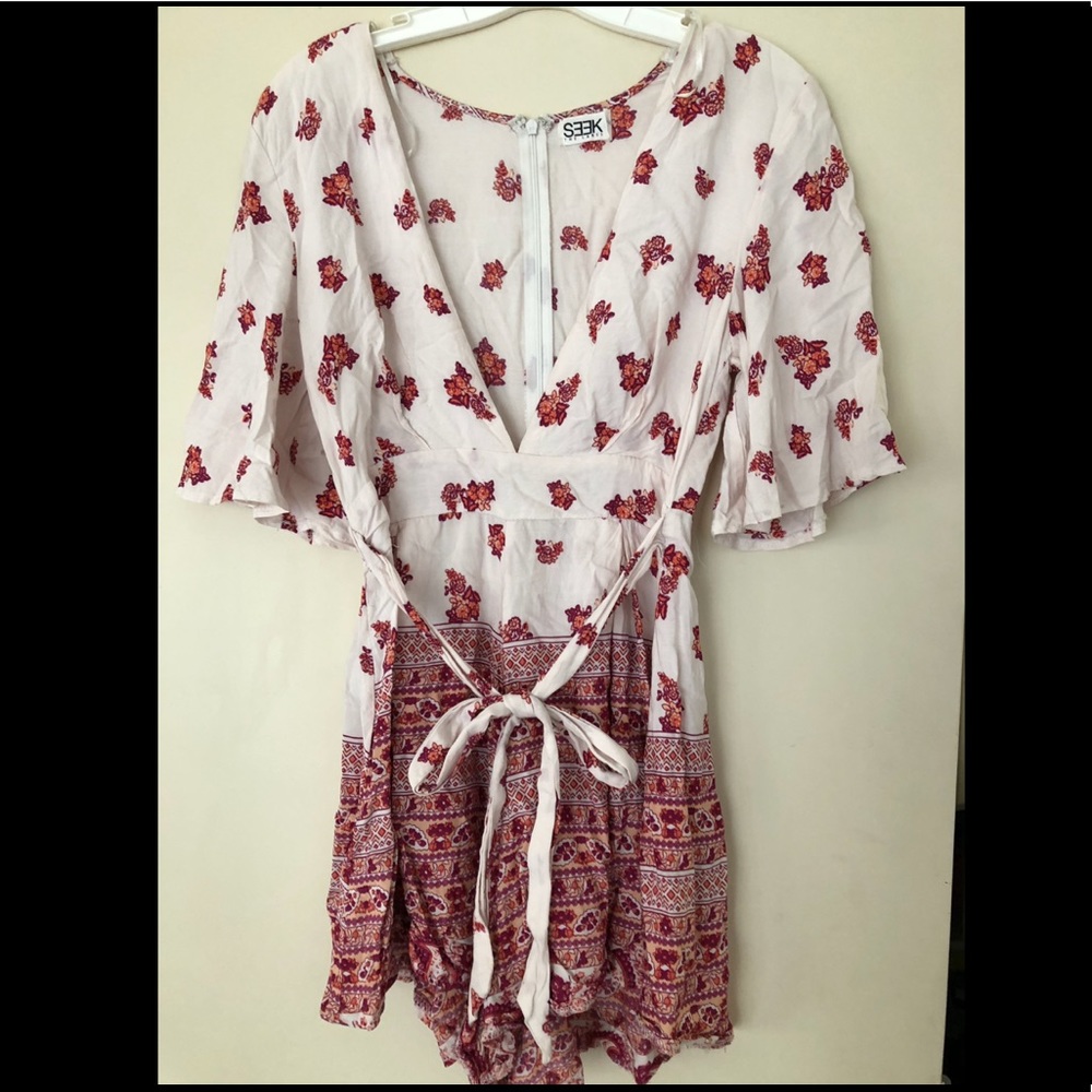 LF floral romper SEEK